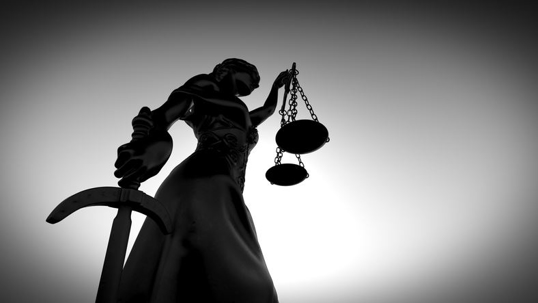 lady justice silhouette