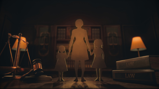 mother and children and custody cases